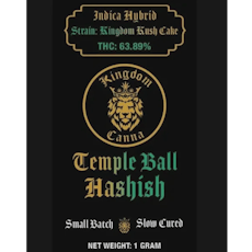Temple Ball Hashish 1 G