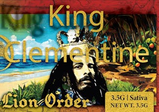 Cookies/Lion Order King Clementine - 0.5g x 2 Pack Prerolls