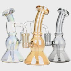 Ease Your Mind Mini Glass Dab Rig | 5.75" |