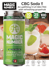 1:1 CBG Grapefruit Soda 25mg/25mg