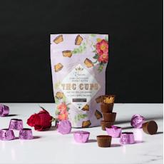 Rosie's - Dark Chocolate Peanut Butter THC Cups - Chocolate Candies (16pc) - 5mg ea