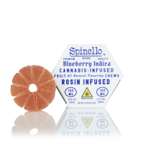 Spinello Live Rosin Gummies - Blueberry Indica