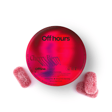 Off Hours | Gummy | 10pk | 100mg | OFFLINE Cherry Berry (THC:CBN:CBD)