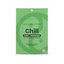 Curio Chill Chews Pineapple Breeze 5mg THC 20pk