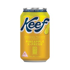 Keef 10mg THC Pineapple X-Press Soda