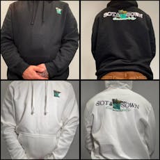 Sota Sown Hoodie - Black Large