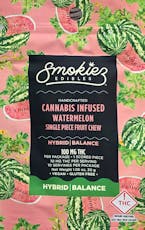 Smokiez | 100mg THC | Single Piece | Fruit Chews - Watermelon