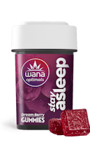 Wana-High Dose Gummies - Optimals Stay Asleep Dream Berry 1000:1000:1000