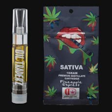 Sour Diesel #9 1g Distillate Vape Cart SATIVA