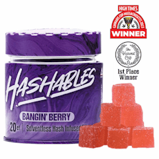 Bangin' Berry | 100MG 20-Pack | Hash Rosin Gummies