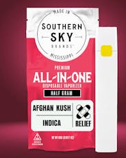 Afghan Kush - 0.5g Disposable