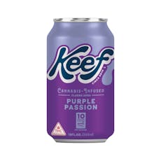 Keef 10mg THC Purple Passion Soda