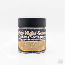 Nighty Night Gummies, 5mg THC 5mg CBD 5mg CBN 20pk