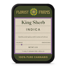 Florist Farms | Preroll | 7pk | 3.5g | King Sherb
