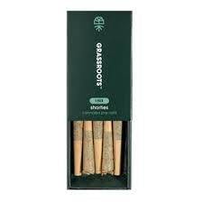Grassroots Shorties Pre-Rolls Astro GMO 2g 5pk