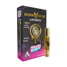 Muha Meds | Bubblegum Burst (I) | 1g Gen 3 Distillate Cartridge