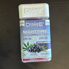 Huckleberry Nighttime CBD + CBN Gummies