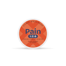 MED ONLY - Curio 30mg 1:2:6 Pain Blood Orange Chews