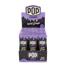 POP Cones Unbleached Cones With Terpenes 1 1/4" 6pk (Wild Grape)