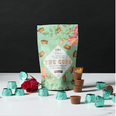 Rosie's - Milk Chocolate Peanut Butter THC Cups - Chocolate Candies (16pc) - 5mg ea
