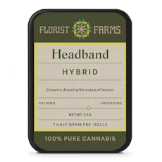 Florist Farms | Preroll | 7pk | 3.5g | Headband