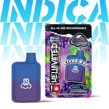 Hellavated 2g Grape Stomper Cloud Bar Disposable