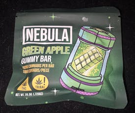 Green Apple Gummy Bar 10mg Per Serving (10ct) (100mg Full Unit)