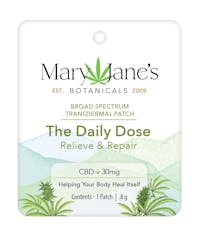 Mary Jane's | The Daily Dose CBD Patch 30mg