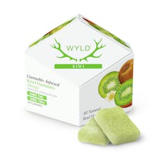 Wyld 10pc Kiwi THCv 1:1 Gummies