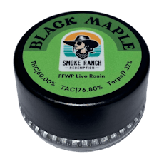 Black Maple, 1g Live Rosin