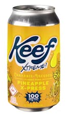 Keef | 100mg Pineapple X-press Xtreme Classic Soda 12oz