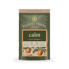 Florist Farms | Calm Peach Gummies 2pk 10mg