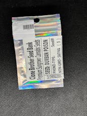 CB - Seed 5 Pack - Durban Poison (S)