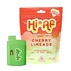 HiAf 1g Cherry Limeade Liquid Diamonds Disposable