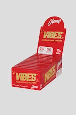 Vibes | Hemp Rolling Papers w/ Tips | 1 1/4