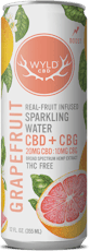 Wyld CBD CBG 2:1 (20mg:10mg) Sparkling Water Grapefruit