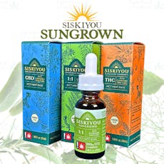 Siskiyou Sungrown - MCT Peppermint Tincture - THC - 1oz