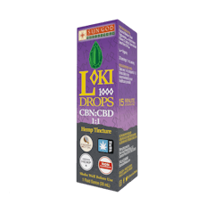 CBN:CBD 1000 MG Loki Drops, Hemp