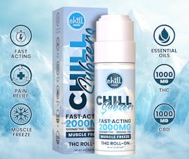 (Rec) Chill Medicated - Chill Subzero Muscle Freeze Roll-On - 1000mg 1000mg CBD