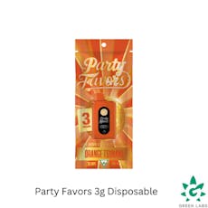 (REC) Party Favors 3g disposable - Orange Tsunami