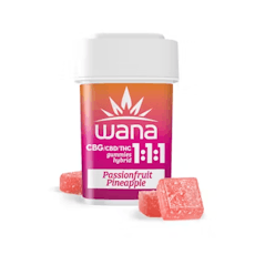 Wana Passionfruit Pineapple Gummies