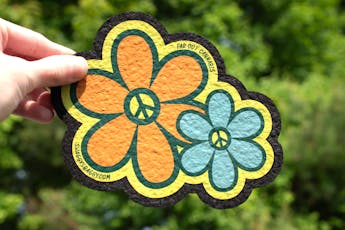 Shaggy's Baggy Flowers Mood Mat