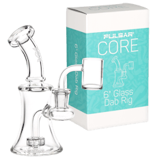 Pulsar CORE Glass Dab Rig | 6" |