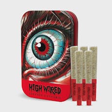 High Wired - Waiting Game #1 - 5pk Infused Pre-Rolls - 1.75g