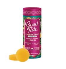 Good Tide | Gummy | 10pk | THC:CBD:CBN | Rosin SLEEP Passion Fruit