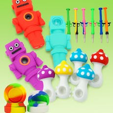 Silicone - - Alien Straw