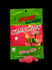 Atomic | Watermelon Rush | 100mg Gummies