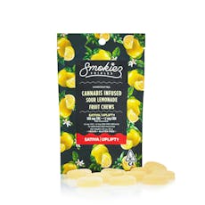 Sour Lemonade Sativa Fruit Chews by Smokiez | Golden Rookie