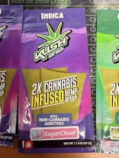 Sugar Cloud Infused 100mg Hemp Wrap Indica