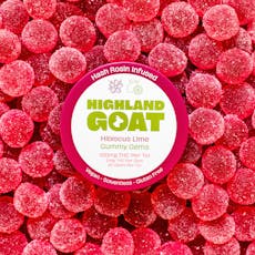 Highland Goat l Hibiscus Lime l Hash Rosin Gummy l 100mg